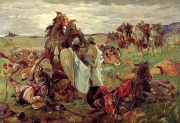 Striden mellan ryssar och tatarer, 1916
